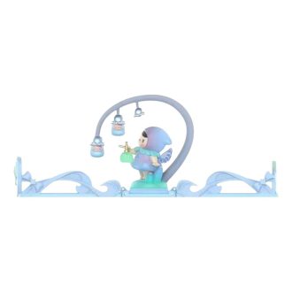Tarjeta de felicitación con escena “Lirio de los valles”