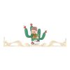 Tarjeta de felicitación “Regalo para ti” con escena “Zsiga Cactus”