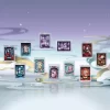 Tarjetas de colección de arte de figuras de la serie Mirage de SKULLPANDA