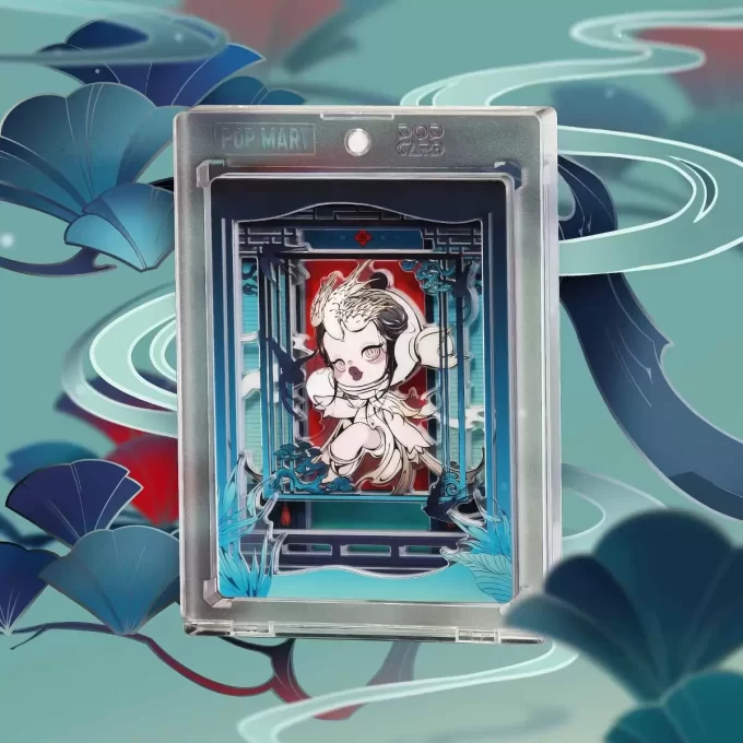 Tarjetas de colección de arte de figuras de la serie Mirage de SKULLPANDA