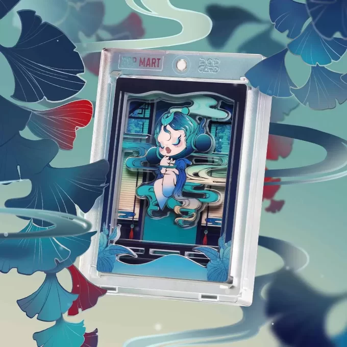 Tarjetas de colección de arte de figuras de la serie Mirage de SKULLPANDA