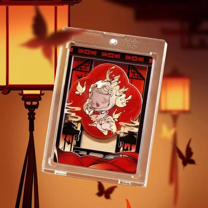 Tarjetas de colección de arte de figuras de la serie Mirage de SKULLPANDA