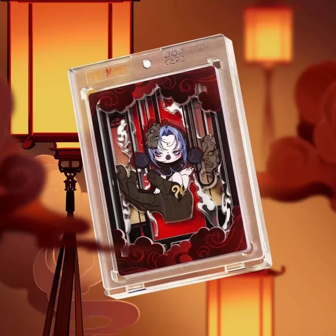 Tarjetas de colección de arte de figuras de la serie Mirage de SKULLPANDA