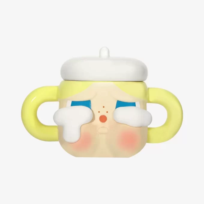 Taza de cerámica CRYBABY Sad Club Series (dorada)