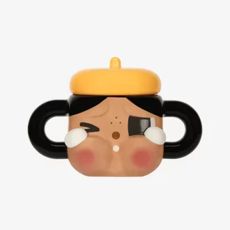 Taza de cerámica CRYBABY Sad Club Series (marrón)