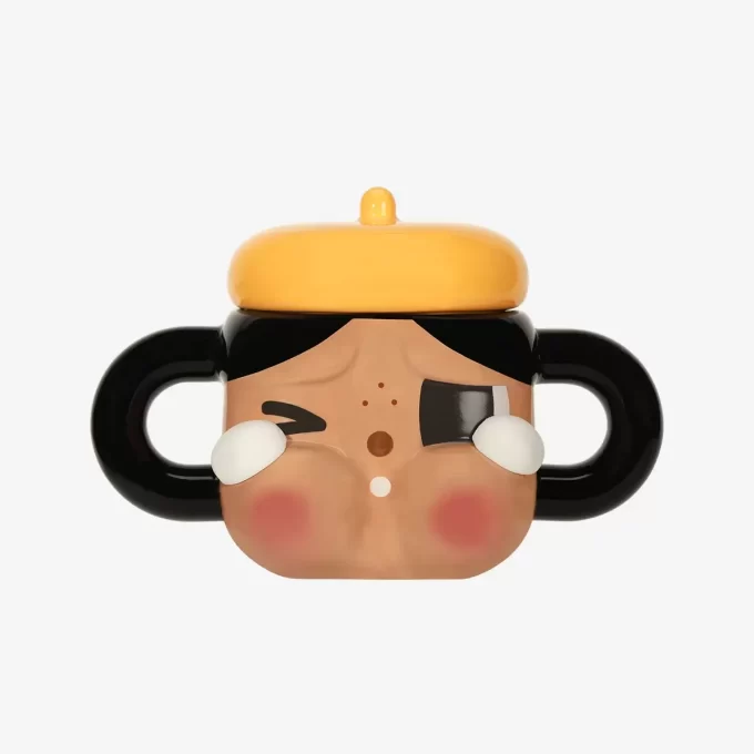 Taza de cerámica CRYBABY Sad Club Series (marrón)