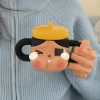 Taza de cerámica CRYBABY Sad Club Series (marrón)