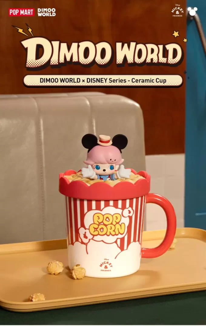 Taza de cerámica de la serie DIMOO WORLD × DISNEY