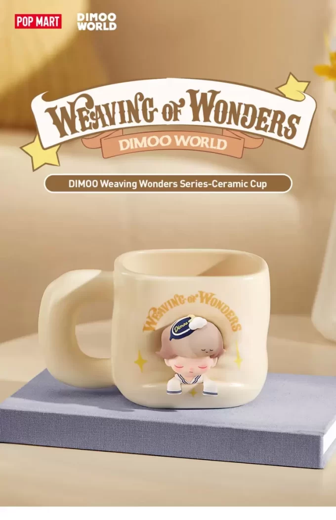 Taza de cerámica DIMOO Weaving Wonders Series