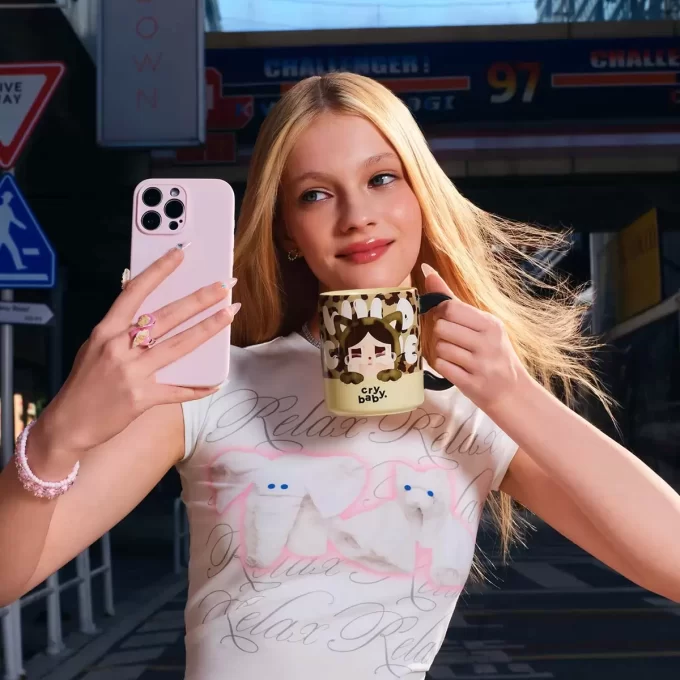 Taza de la serie CRYBABY Wild But Cute