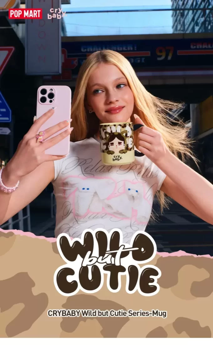 Taza de la serie CRYBABY Wild But Cute