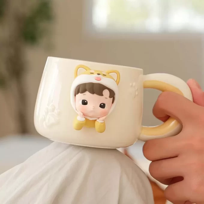Taza de la serie Diario de Crecimiento HACIPUPU