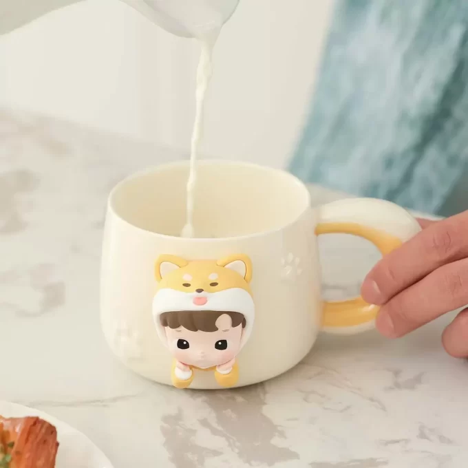 Taza de la serie Diario de Crecimiento HACIPUPU