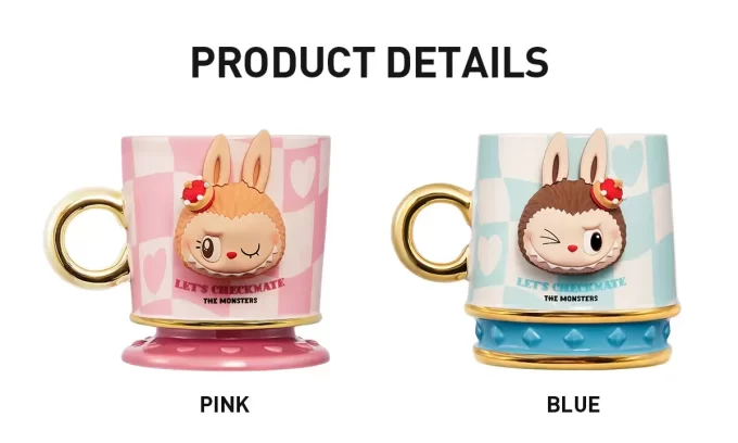 Taza de la serie Let’s Checkmate de LOS MONSTRUOS