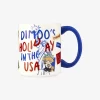 Taza de la serie “Vacaciones en EE. UU.” de Dimoo
