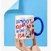 Taza de la serie “Vacaciones en EE. UU.” de Dimoo