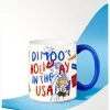 Taza de la serie “Vacaciones en EE. UU.” de Dimoo
