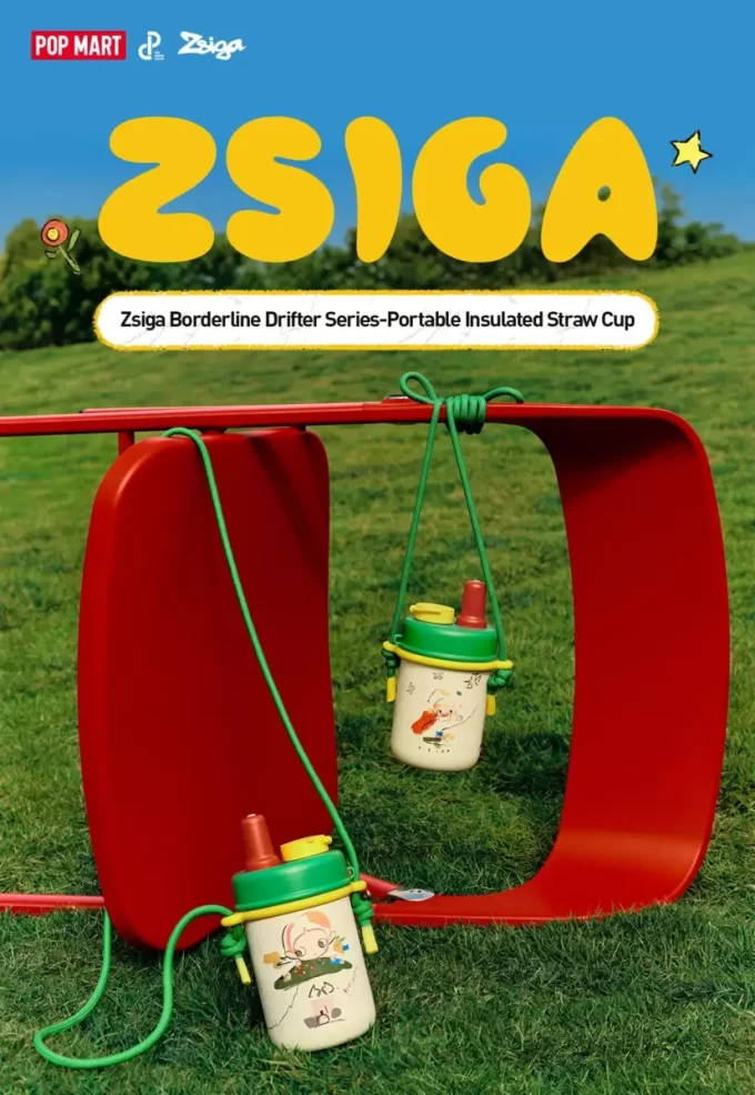 Zsiga Borderline Drifter Series – Vaso portátil con pajita y aislamiento Zsiga Borderline Drifter Series – Vaso portátil con pajita y aislamiento