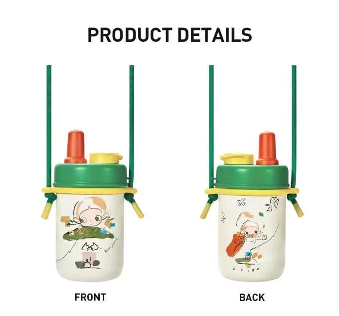 Zsiga Borderline Drifter Series – Vaso portátil con pajita y aislamiento Zsiga Borderline Drifter Series – Vaso portátil con pajita y aislamiento